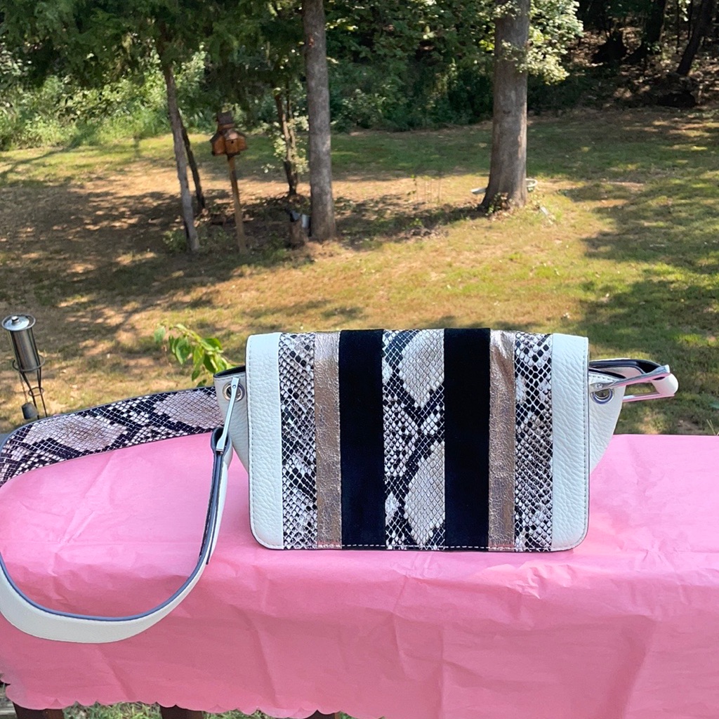 Sam Edelman Python Print Bag